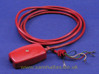 Red cord and Block Terminal