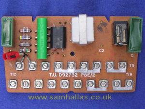 Fig 15: The circuit board component side
