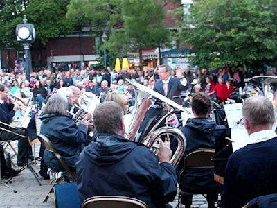 Band playing