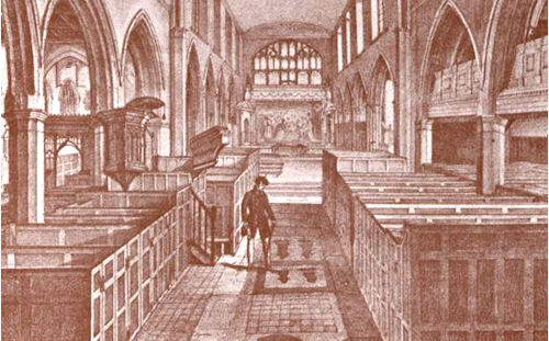 St Mary's in the 18th century