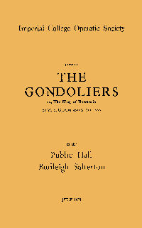 Gondoliers 1971