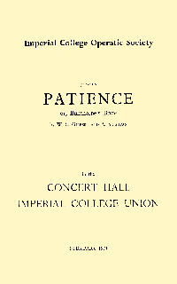 Patience 1971