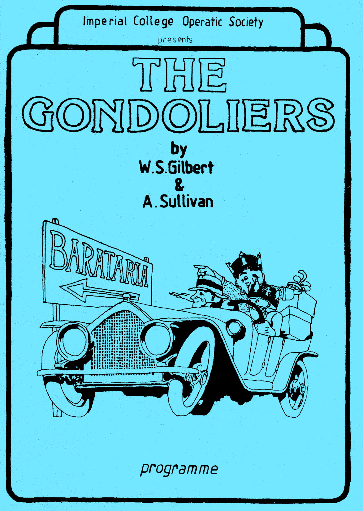 The
                    Gondoliers