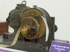 High speed Morse transmitter