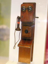 Wall telephone