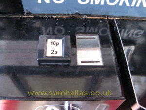 Decimal coin slots