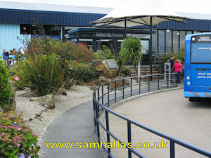 Visitor centre entrance