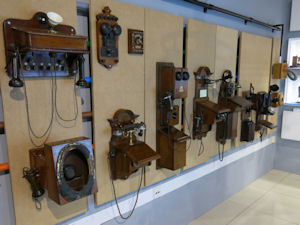 Old telephones