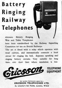 Battery Ringing Telephone