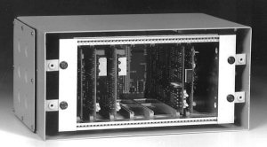 Crossing unit with lid removed