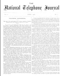 National Telephone Journal