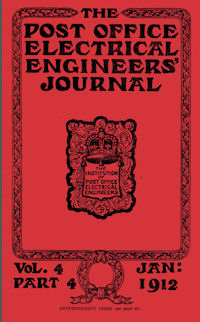 Post Office Electrical Engineers' Journal